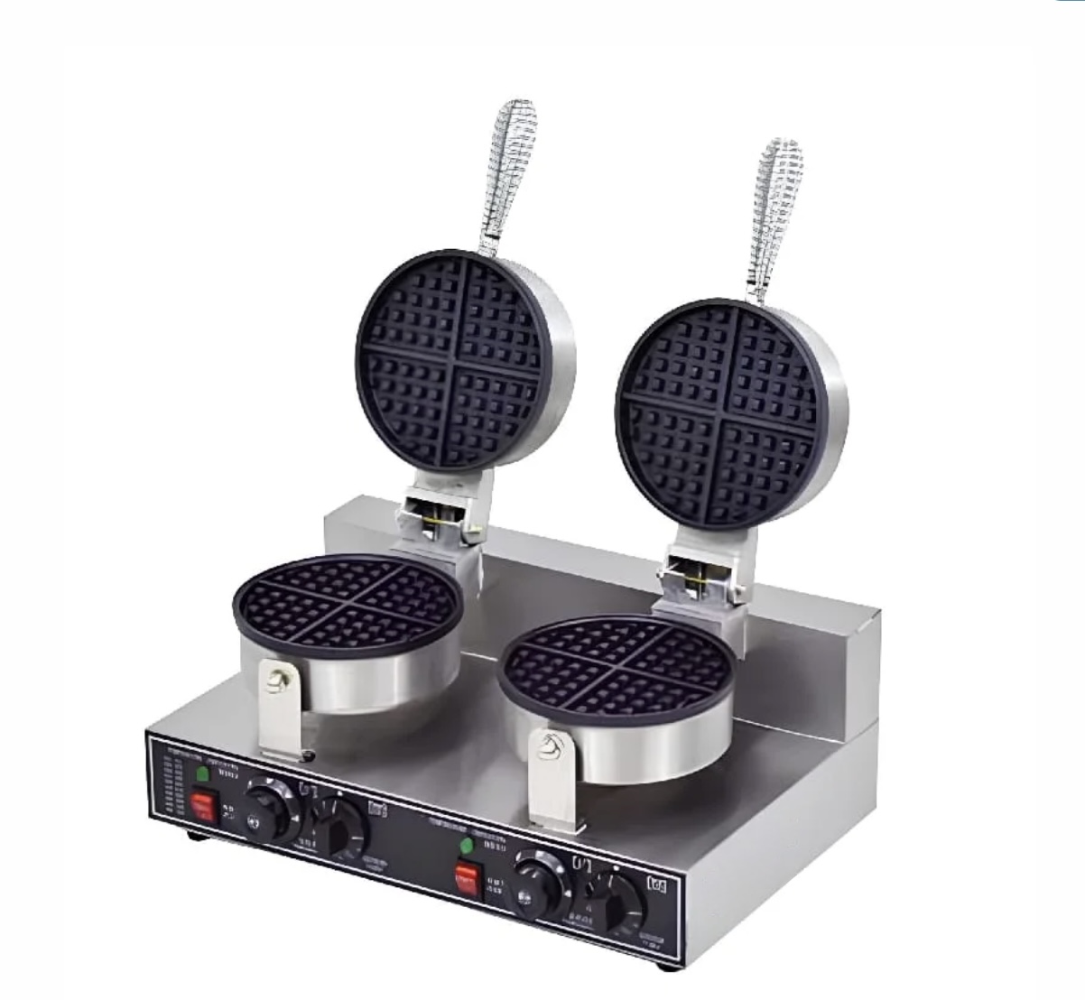 Commercial Double Waffle Maker